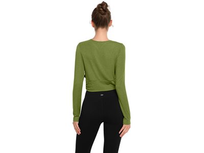 YVETTE Damen Shirt Longsleeve Kala Grün