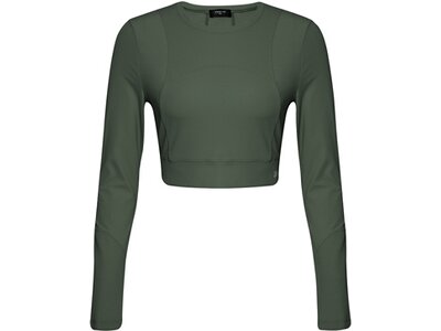 YVETTE Damen Shirt Longsleeve July Grau
