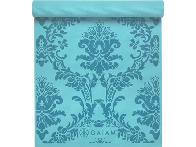 GAIAM YOGAMATTE NEO-BAROQUE 4MM CLASSIC PRINTED Blau