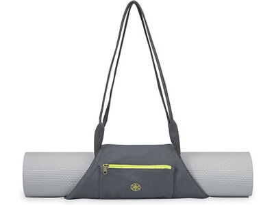 GAIAM Matte ON-THE-GO YOGA MAT CARRIER CITRON/STORM - YOGA TASCHE Silber
