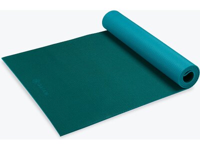 GAIAM TURQUOISE SEA 2-COLOR YOGA MAT 4MM CLASSIC Blau