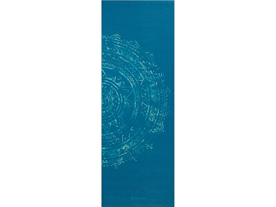 GAIAM YOGAMATTE JADE MANDALA 4MM CLASSIC PRINTED Blau