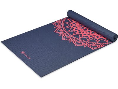 GAIAM YOGAMATTE PINK MARRAKESH 4MM CLASSIC PRINTED Grau