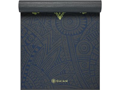 GAIAM YOGAMATTE SUNDIAL LAYERS 6MM PREMIUM Grau