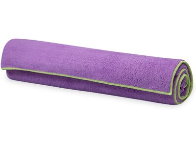 GAIAM YOGA HANDTUCH STAY PUT PURPLE JAM Lila
