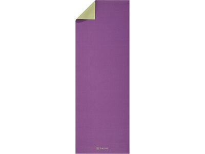 GAIAM Matte GRAPE CLUSTER 2-COLOR YOGAMATTE 4MM CLASSIC Lila