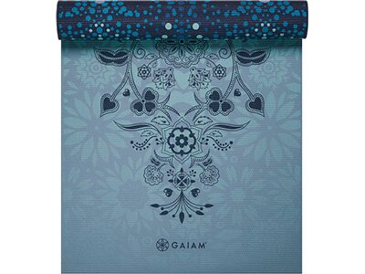 GAIAM YOGAMATTE MYSTIC SKY 6MM PREMIUM REVERSIBLE Blau