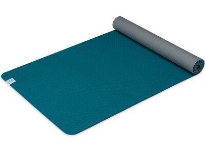 GAIAM YOGAMATTE TPE - LAKE 6MM PERFORMANCE Blau