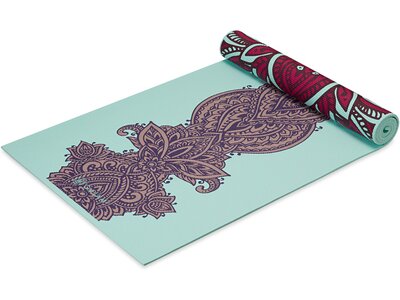 GAIAM YOGAMATTE ZARA ROGUE 6MM PREMIUM REVERSIBLE Silber