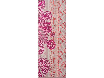 GAIAM Matte BOHEMIAN ROSE YOGAMATTE 4MM CLASSIC PRINTED Pink