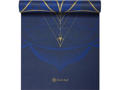 GAIAM YOGAMATTE REVERSIBLE SUN & MOON 6MM PREMIUM METALLIC Blau