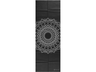 GAIAM YOGAMATTE FOLDABLE MIDNIGHT MARRAKESH (2MM) - FALTBAR Schwarz