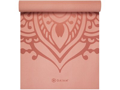 GAIAM YOGAMATTE CANTALOUPE SUNDIAL 5MM CLASSIC PRINTED Braun