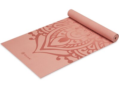 GAIAM YOGAMATTE CANTALOUPE SUNDIAL 5MM CLASSIC PRINTED Braun