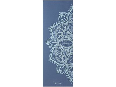 GAIAM YOGAMATTE HIGH TIDE POINT 5MM CLASSIC PRINTED Grau