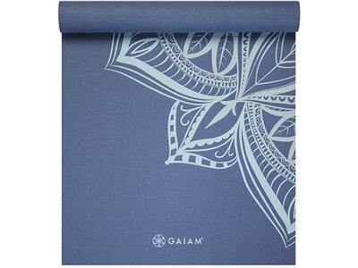 GAIAM YOGAMATTE HIGH TIDE POINT 5MM CLASSIC PRINTED Grau