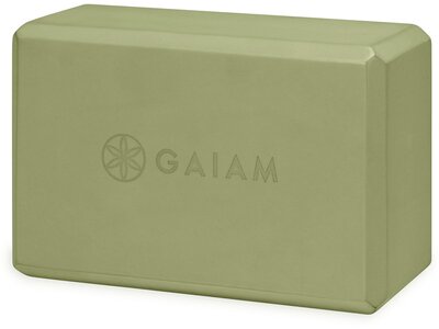 GAIAM YOGA BLOCK CELERY POINT Grün