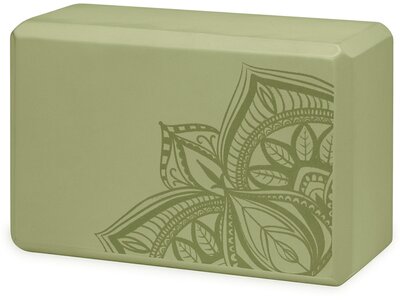 GAIAM YOGA BLOCK CELERY POINT Grün