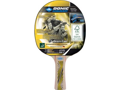DONIC SCHILDKRÖT Tischtennisschläger LEGENDS 500 FSC Braun
