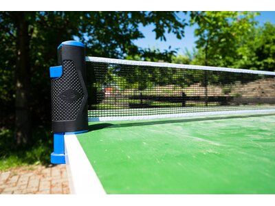 Donic-Schildkröt Tischtennis Netzgarnitur Flexnet Schwarz