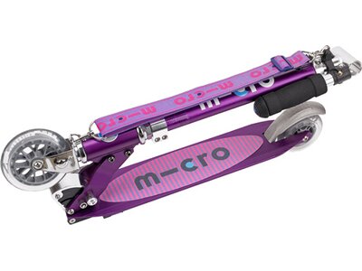 MICRO Kinder Scooter/Kickboard sprite special edition lila - Streifen Lila