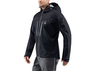 HAGLÖFS Herren Hardshelljacke Spitz Jacket Schwarz