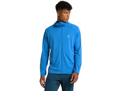 HAGLÖFS Herren Unterjacke Mirre Mid Hood Men Blau
