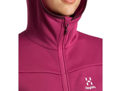 HAGLÖFS Damen Unterjacke Frost Mid Hood Women Pink