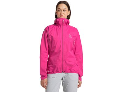 HAGLÖFS Damen Funktionsjacke L.I.M GTX Jacket Women Pink