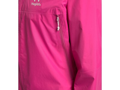 HAGLÖFS Damen Funktionsjacke L.I.M GTX Jacket Women Pink