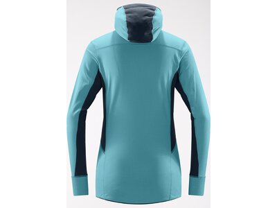 HAGLÖFS Damen Unterjacke L.I.M Mid Comp Hood Women Blau