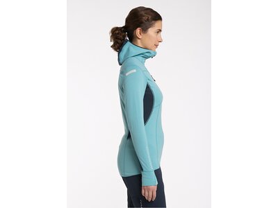 HAGLÖFS Damen Unterjacke L.I.M Mid Comp Hood Women Blau