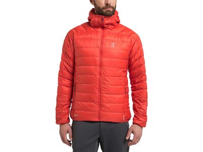 HAGLÖFS Herren Funktionsjacke L.I.M Down Hood Men Rot