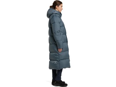 HAGLÖFS Damen Funktionsjacke Long Down Parka Women Blau