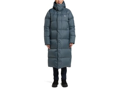 HAGLÖFS Damen Funktionsjacke Long Down Parka Women Blau