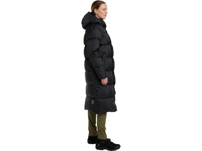 HAGLÖFS Damen Funktionsjacke Long Down Parka Women Schwarz