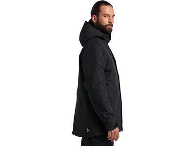 HAGLÖFS Herren Funktionsjacke Salix Proof Mimic Parka Men Schwarz