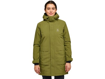 HAGLÖFS Damen Funktionsjacke Salix Proof Mimic Parka Women Grün