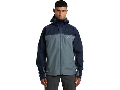 HAGLÖFS Herren Regenjacke ROC Flash GTX Jacket Men Blau