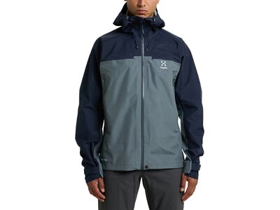 HAGLÖFS Herren Regenjacke ROC Flash GTX Jacket Men Blau