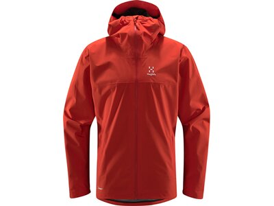 HAGLÖFS Herren Regenjacke Korp Proof Jacket Men Rot