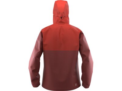 HAGLÖFS Herren Regenjacke Front Proof Jacket Men Rot