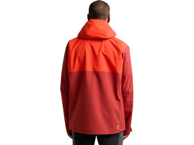 HAGLÖFS Herren Regenjacke Front Proof Jacket Men Rot