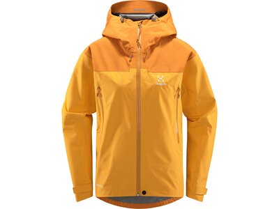 HAGLÖFS Damen Funktionsjacke ROC Flash GTX Jacket Women Gelb