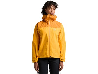 HAGLÖFS Damen Funktionsjacke ROC Flash GTX Jacket Women Gelb
