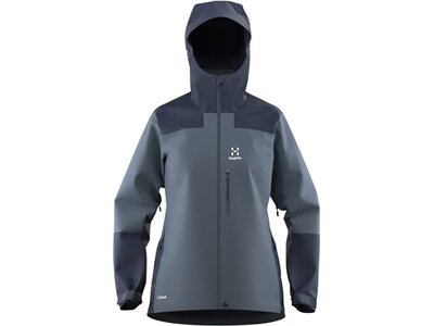 HAGLÖFS Damen Funktionsjacke ROC Sloper Proof Jacket Women Blau