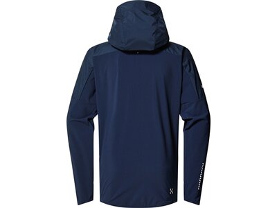 HAGLÖFS Herren Jacke L.I.M Hybrid Touring Hood Men Blau