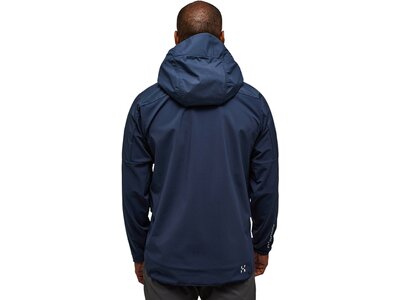 HAGLÖFS Herren Jacke L.I.M Hybrid Touring Hood Men Blau