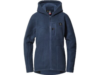 HAGLÖFS Damen Funktionsjacke Malung Pile Hood Women Blau