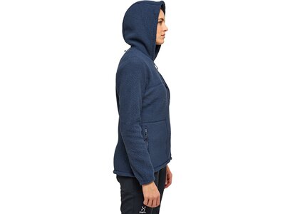 HAGLÖFS Damen Funktionsjacke Malung Pile Hood Women Blau